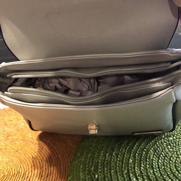 Bella Russo Accessories Grey Satchel Purse - Picture 4 of 10